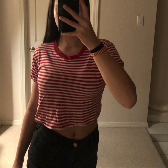 Striped crop top - Picture 3 of 3